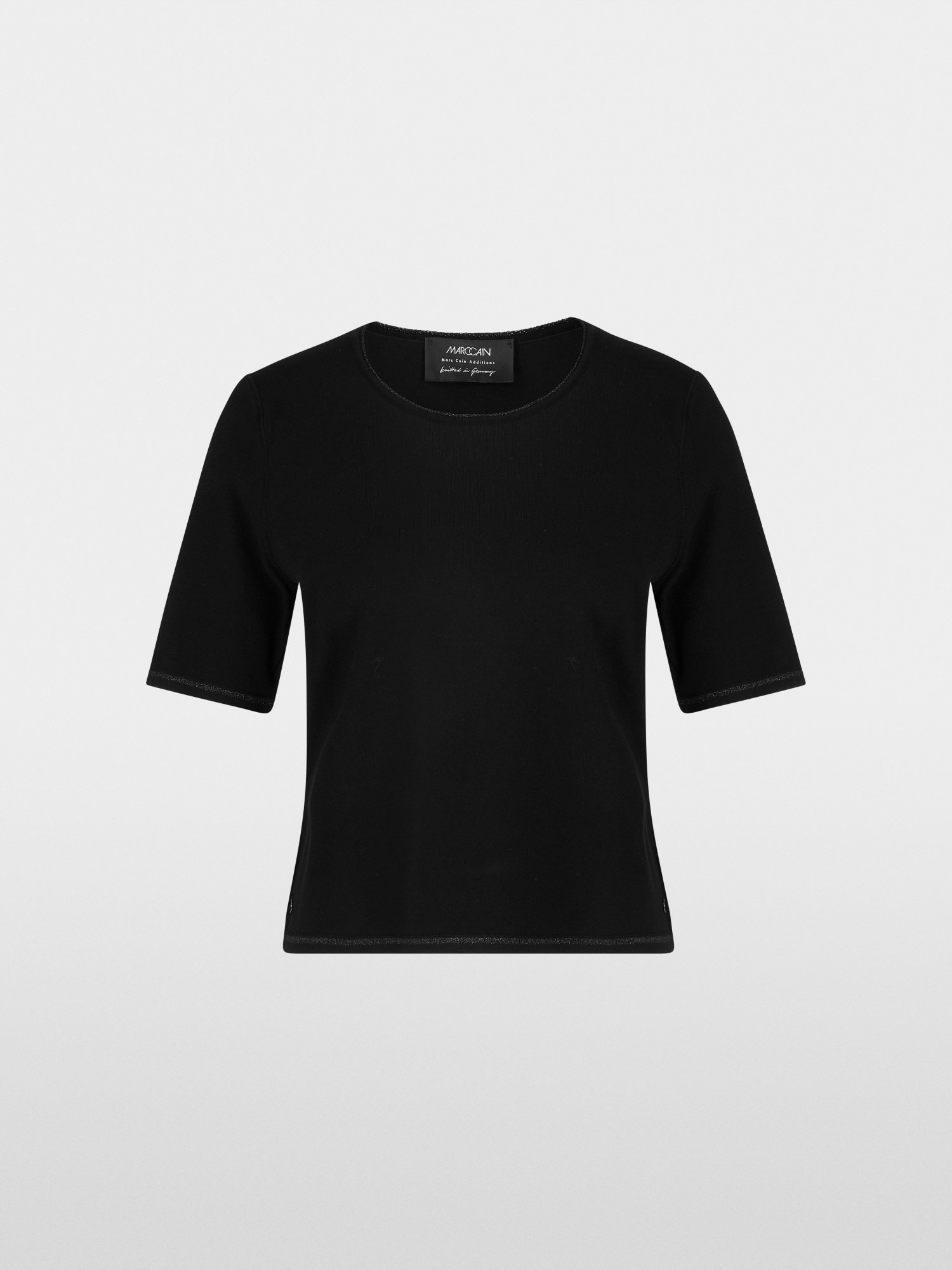 Knitted in Germany Sweater Schwarz