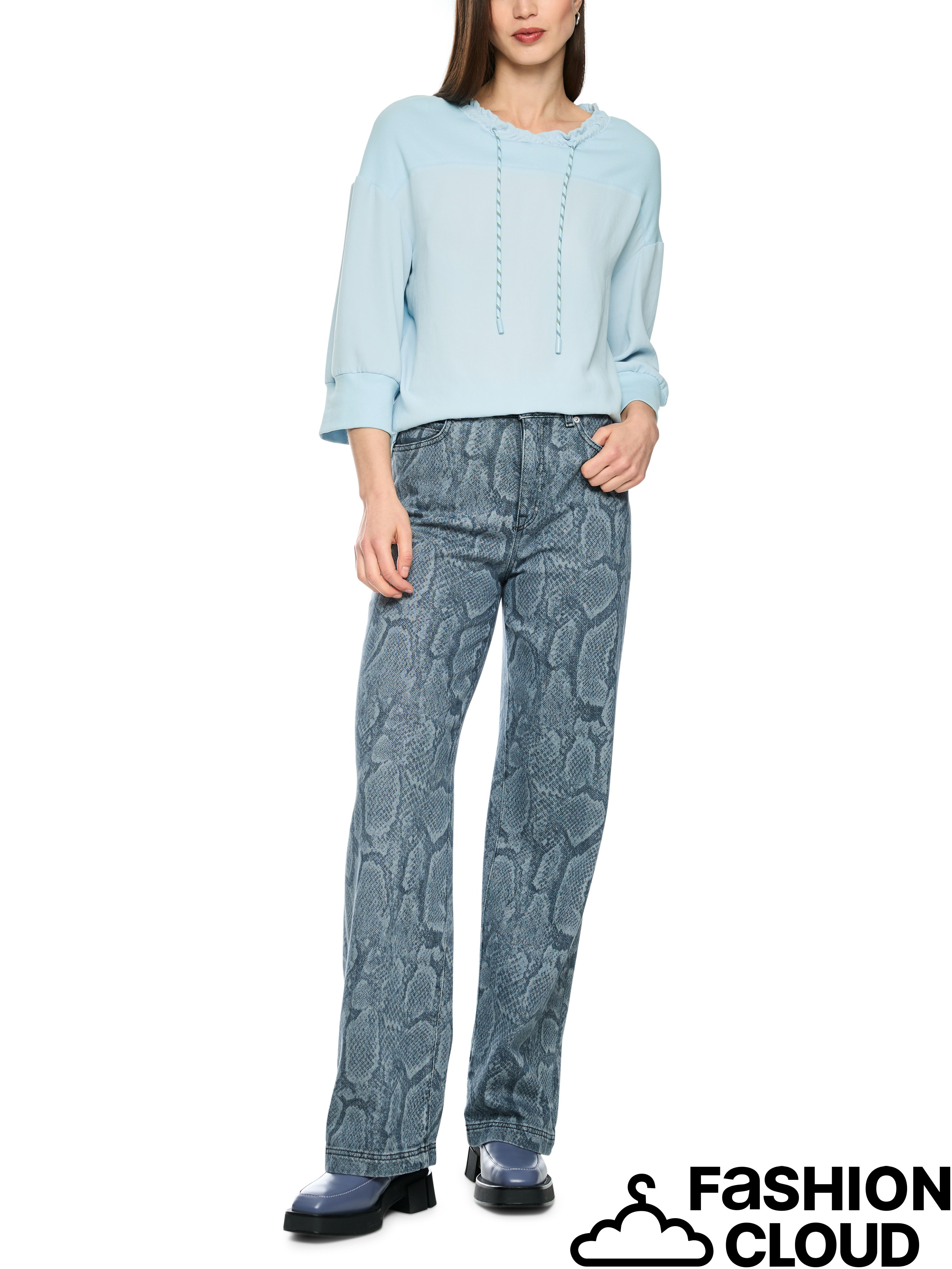 Marc Cain BS55.04J57-4-Blusenshirt-318-38-38
