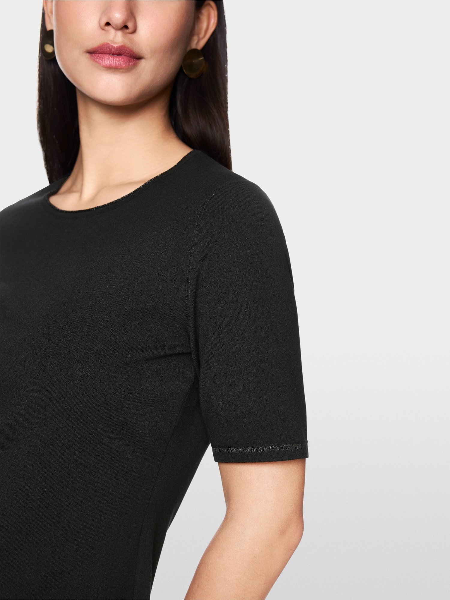 Knitted in Germany Sweater Schwarz