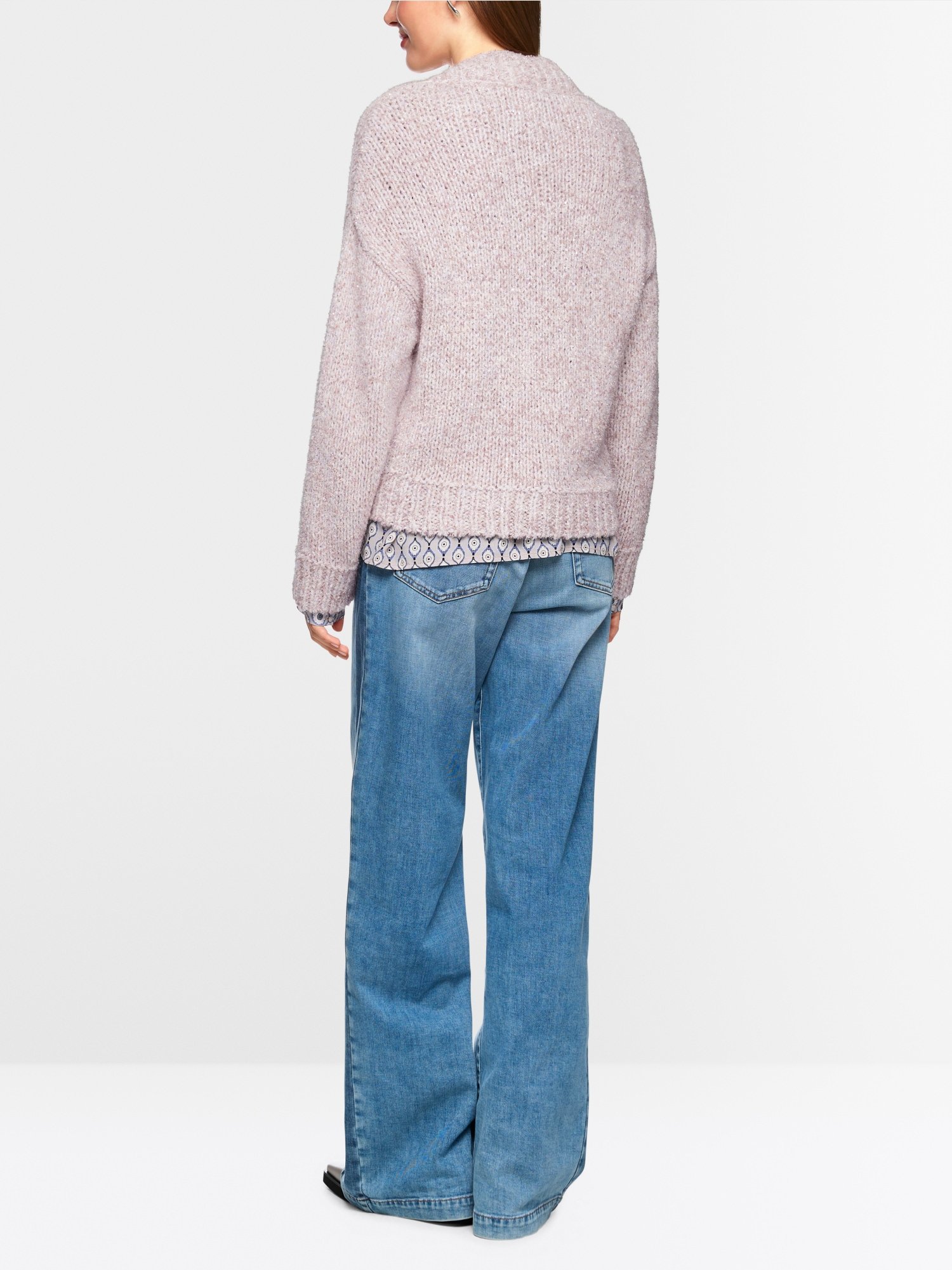 Glitzer Pullover Knitted in Germany