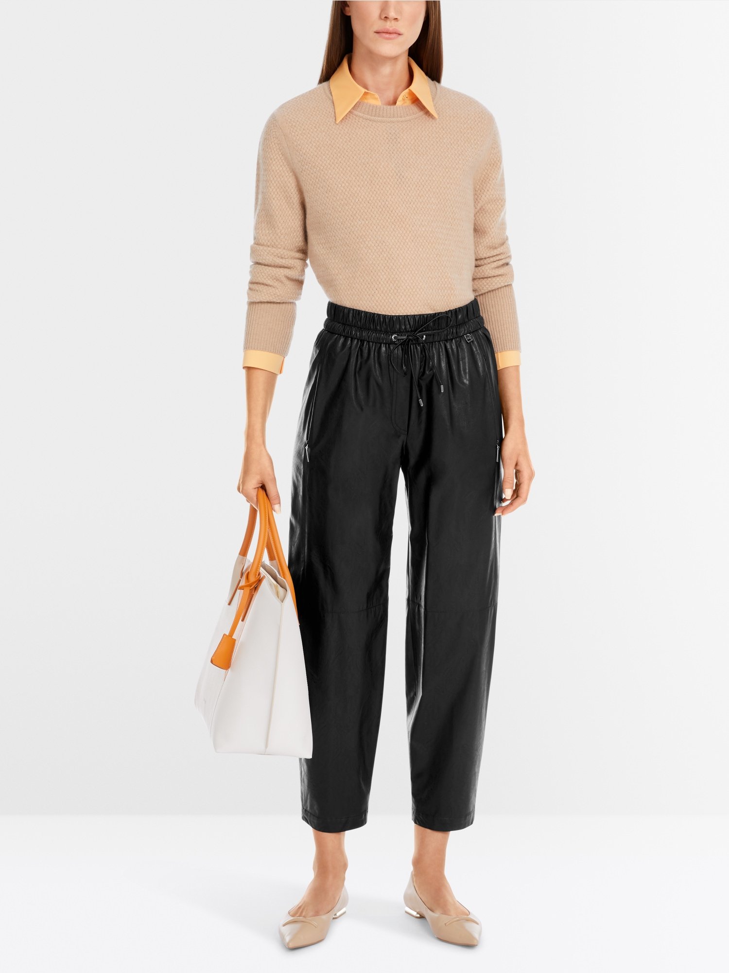 Beschichtete Hose RANCHI Schwarz