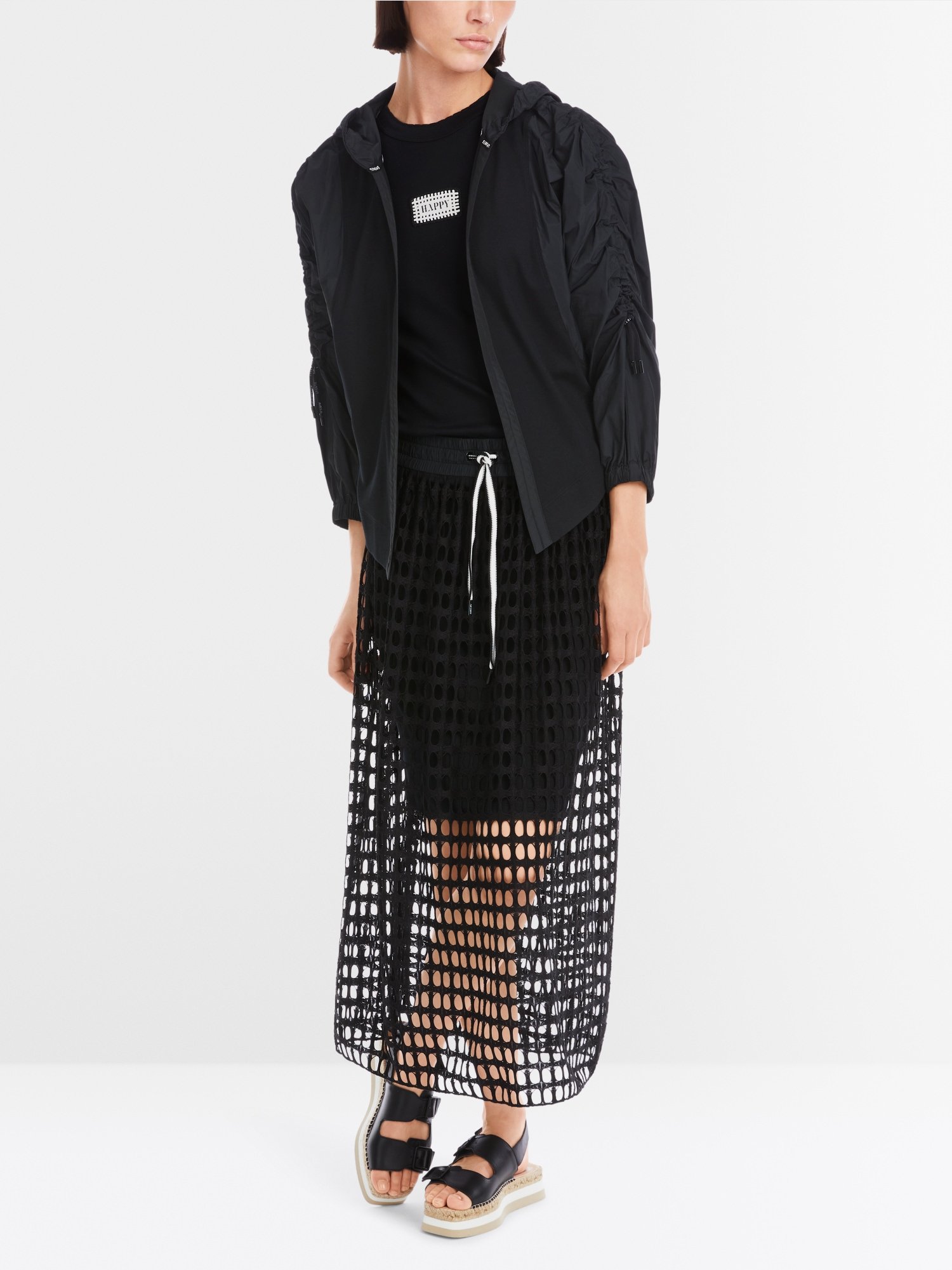 Sportive Jacke Schwarz