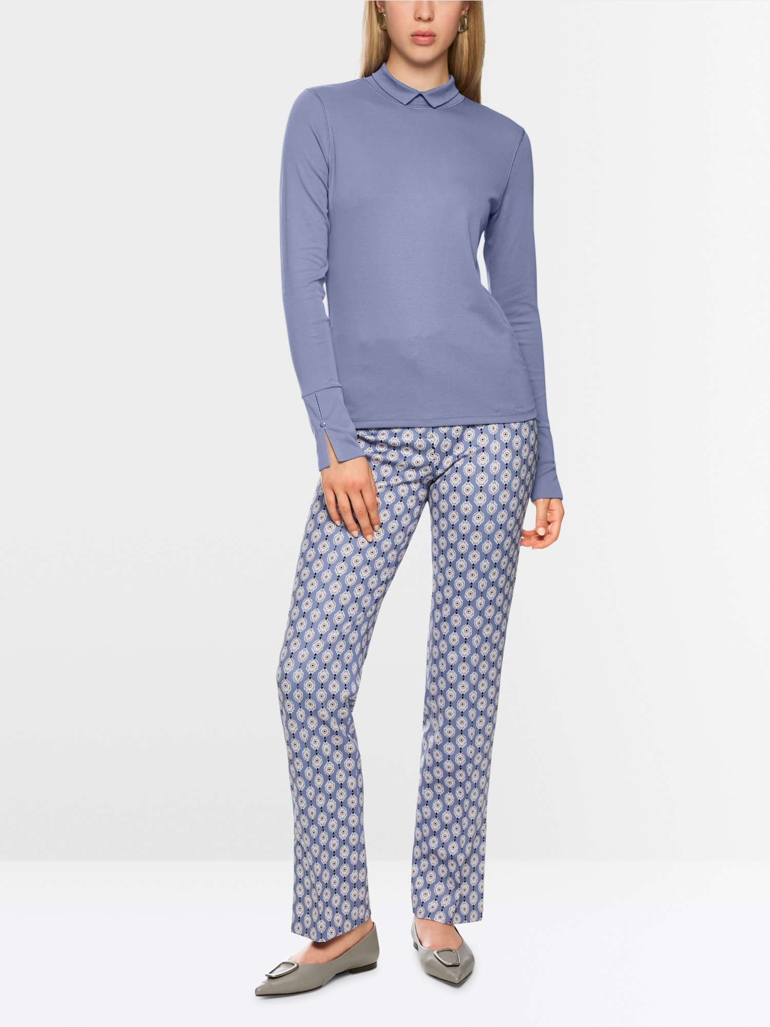 Longsleeve T-Shirt Lavendel