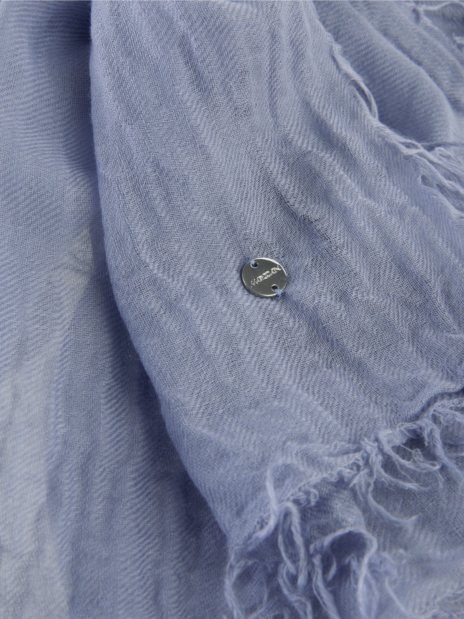 Eleganter Schal aus Wolle Lavendel