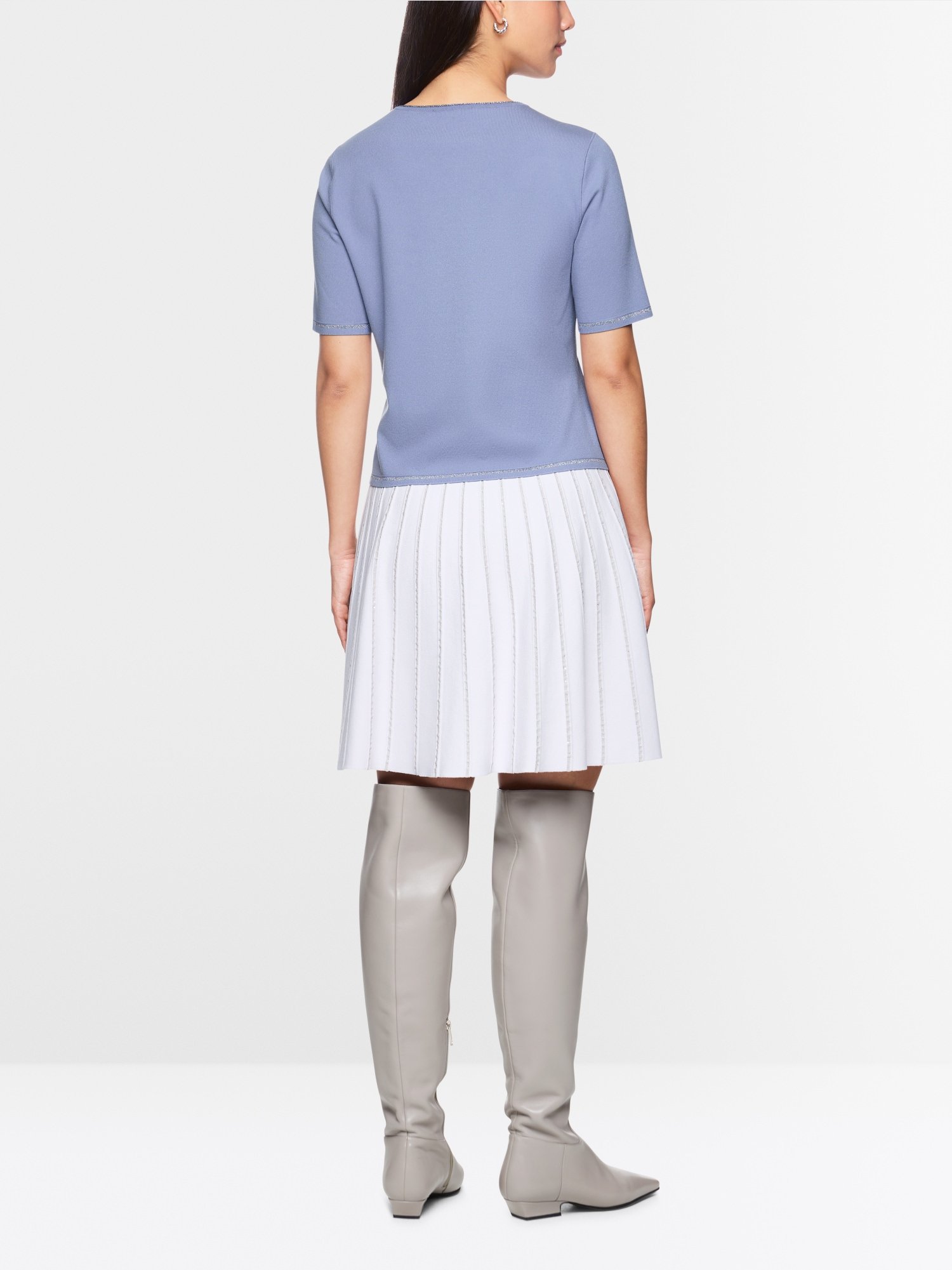 Knitted in Germany Sweater Blau-Violett