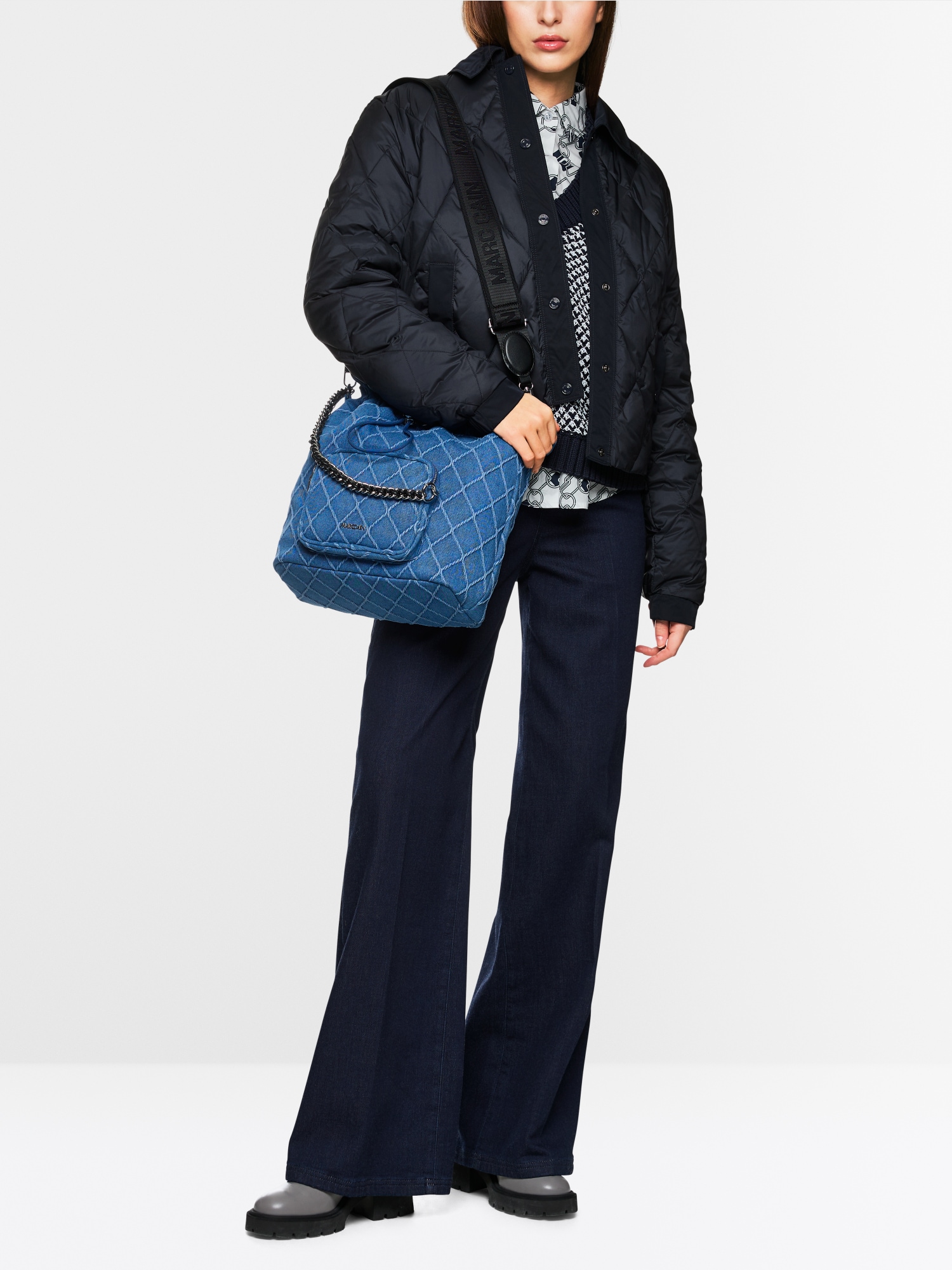 Steppjacke "Rethink Together" Navy