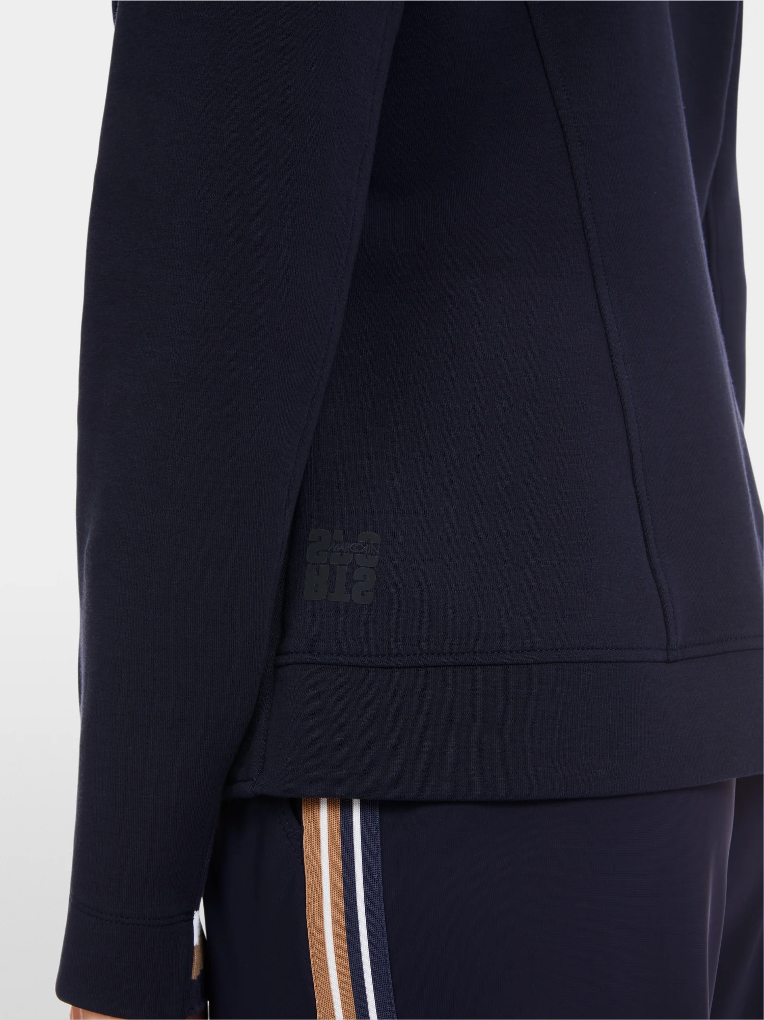 Körpernaher Jerseyblazer Navy