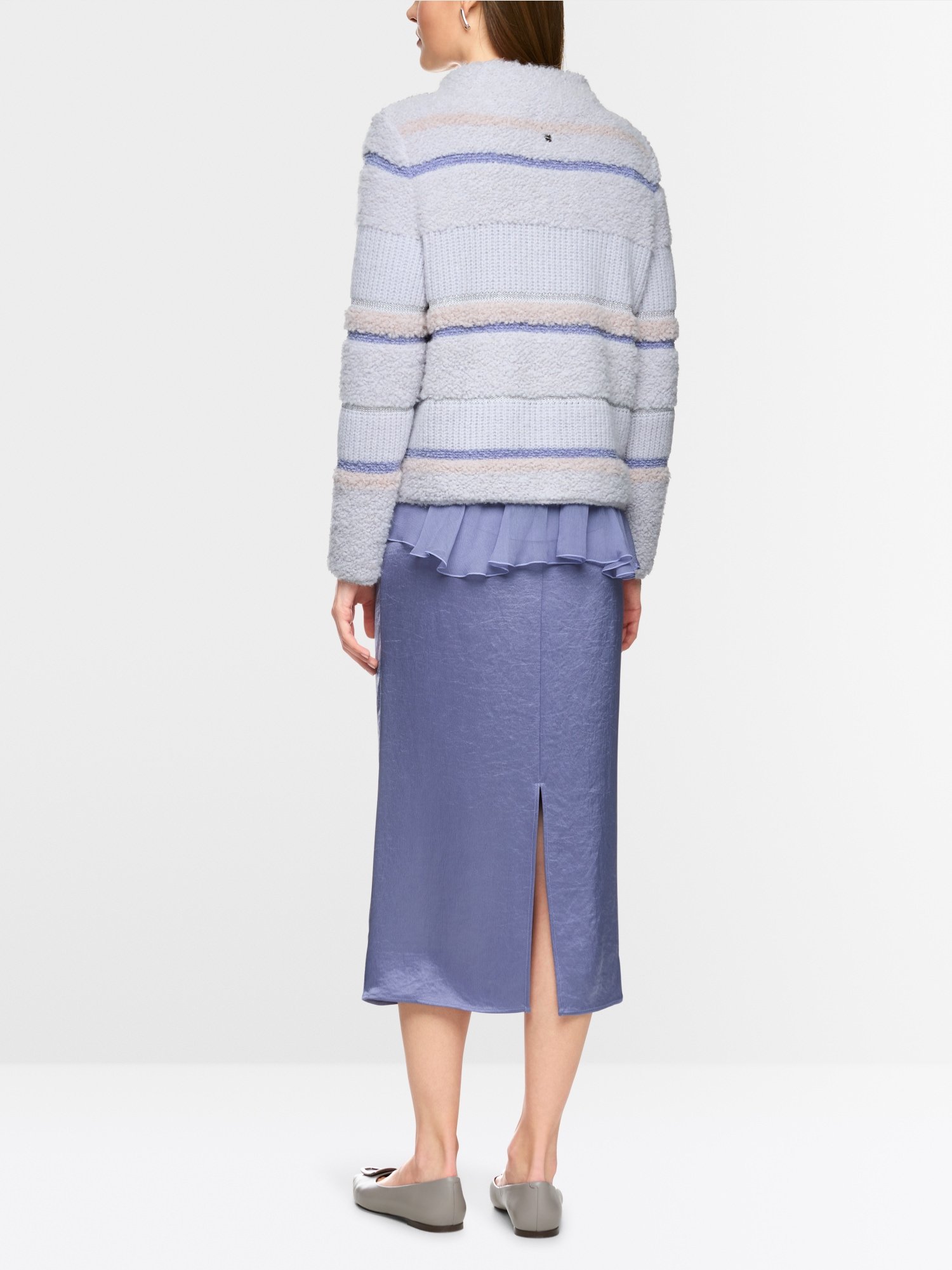 Streifen-Pullover Knitted in Germany